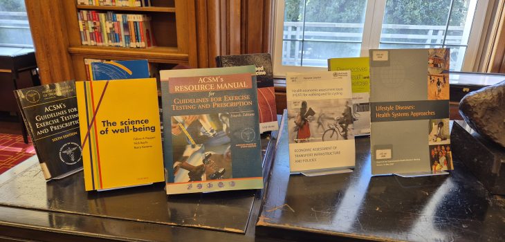 Books on positive fitness and well-being